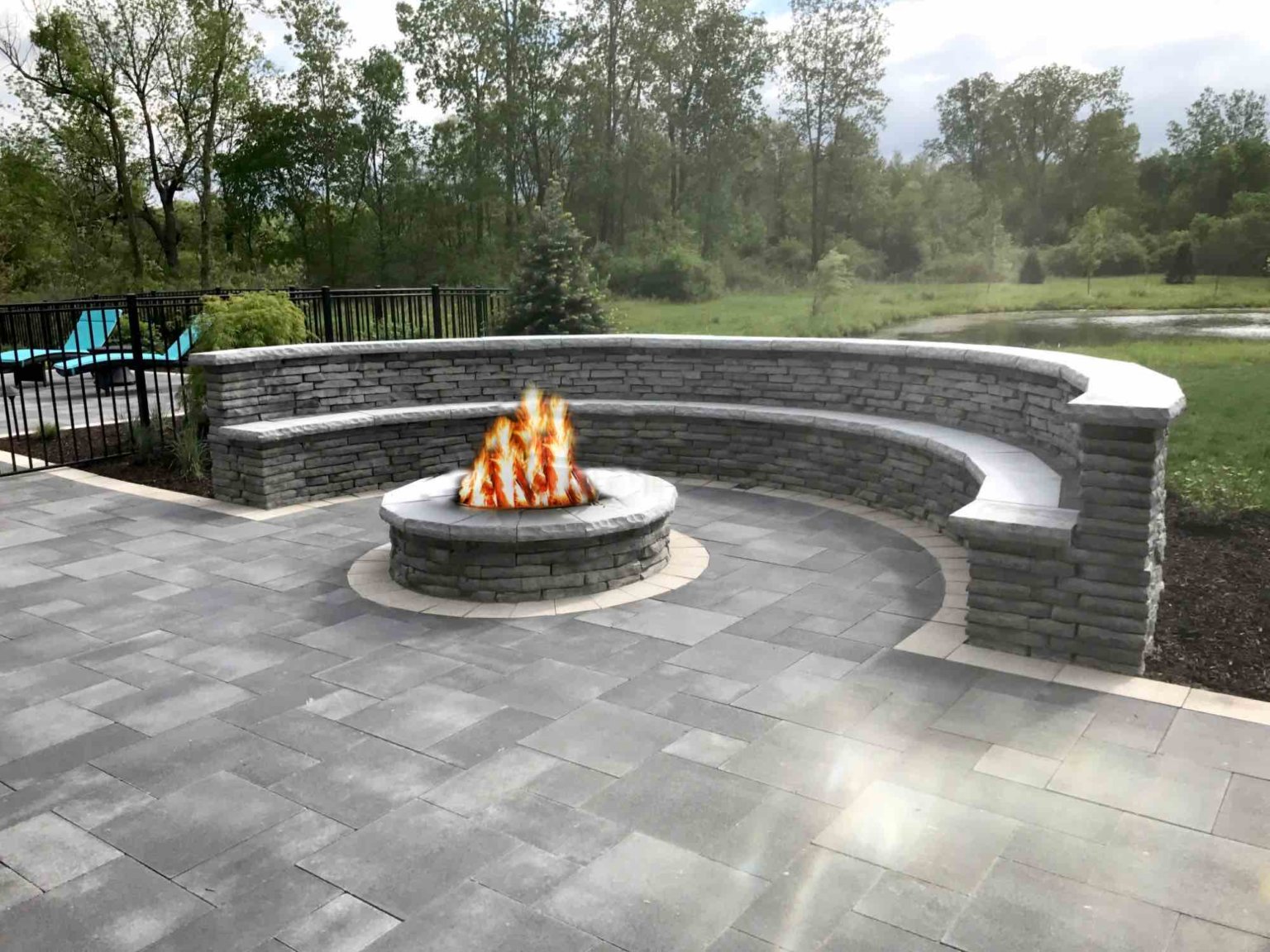 hardscaping se michigan hardscape architects michigan Outdoor living space Outdoor Fire Features Fire Pit Designs Fire Feature Ideas Gas Fire Pits Outdoor Fireplaces Fire Pit Installation Custom Fire Features Backyard Fire Features