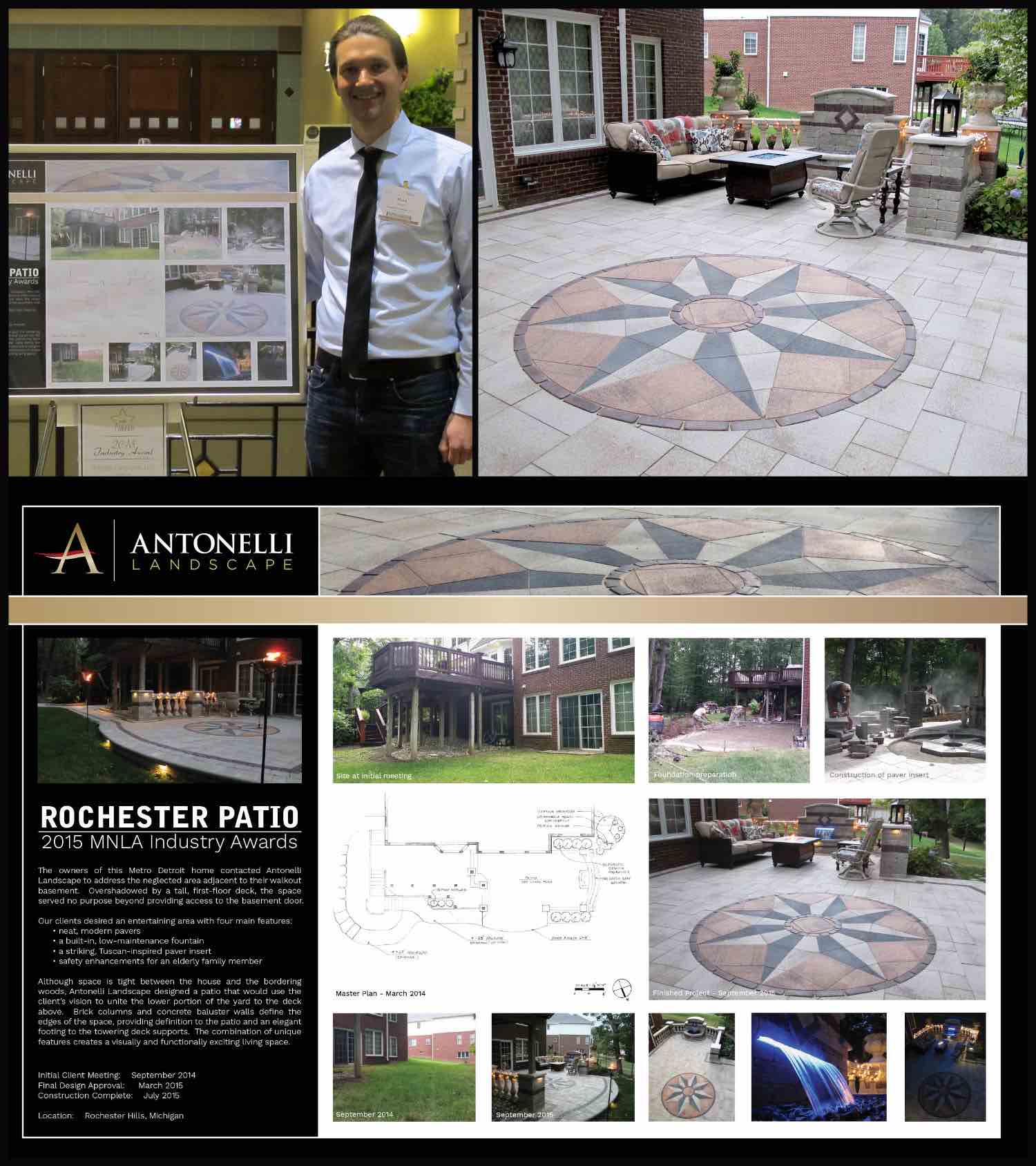 MNLA 2015 Merit Award _ Residential Special Projects _ _Attention to Detail_ - Rochester Hills