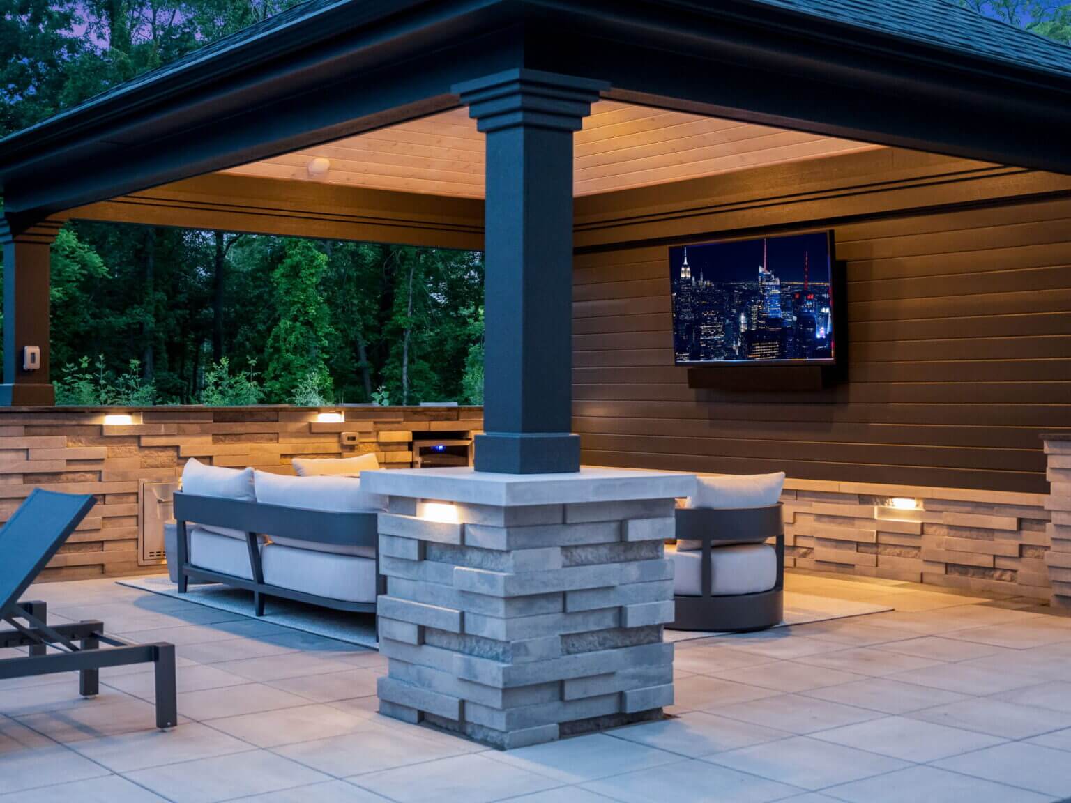 Patio designs detroit mi Patio company Outdoor living contractor Backyard pool ideas detroit Landscape lighting Custom pool and spa builders near me Patio companies